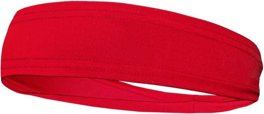 Badger Sport 0300 Head Band - Red - HIT a Double - 1