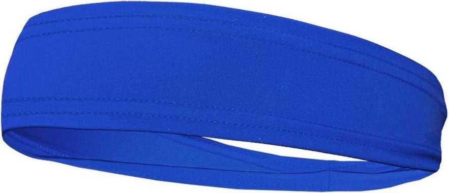 Badger Sport 0300 Head Band - Royal - HIT a Double - 1