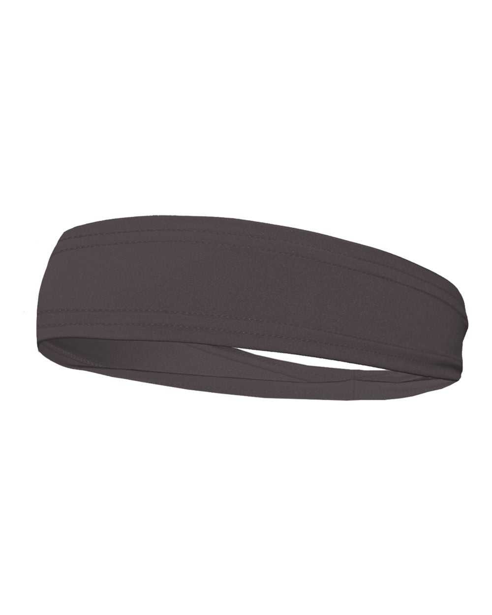 Badger Sport 0300 Head Band - Graphite - HIT a Double - 1