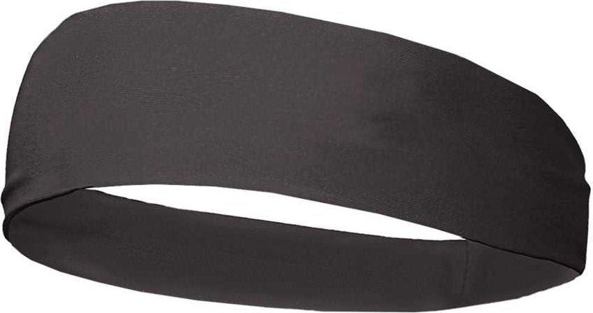 Badger Sport 0301 Wide Head Band - Graphite - HIT a Double - 1