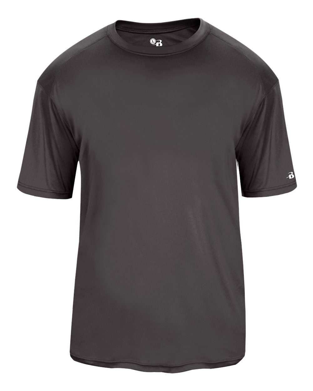 Badger Sport 4020 Ultimate Softlock Tee - Graphite - HIT a Double - 1