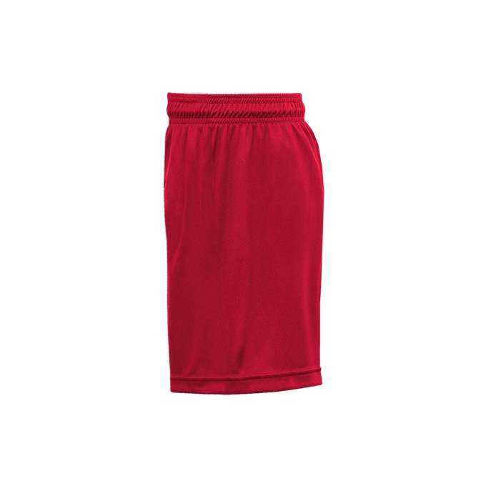 C2 Sport 5616 Performance Ladies 5" Short - Red - HIT a Double - 1
