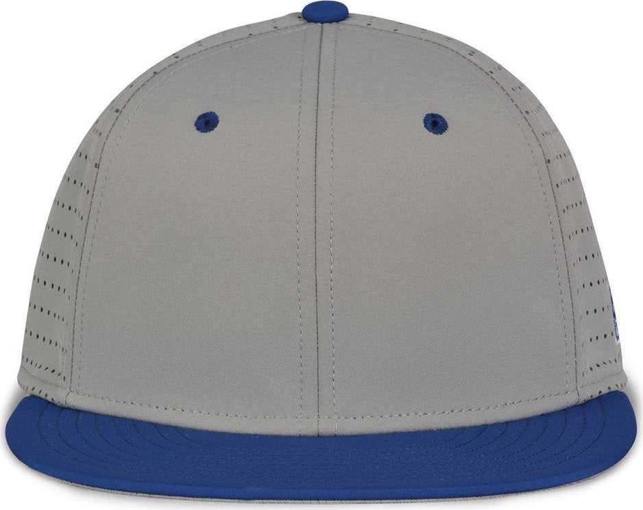The Game GB998 Perforated GameChanger Cap - Gray Royal - HIT A Double