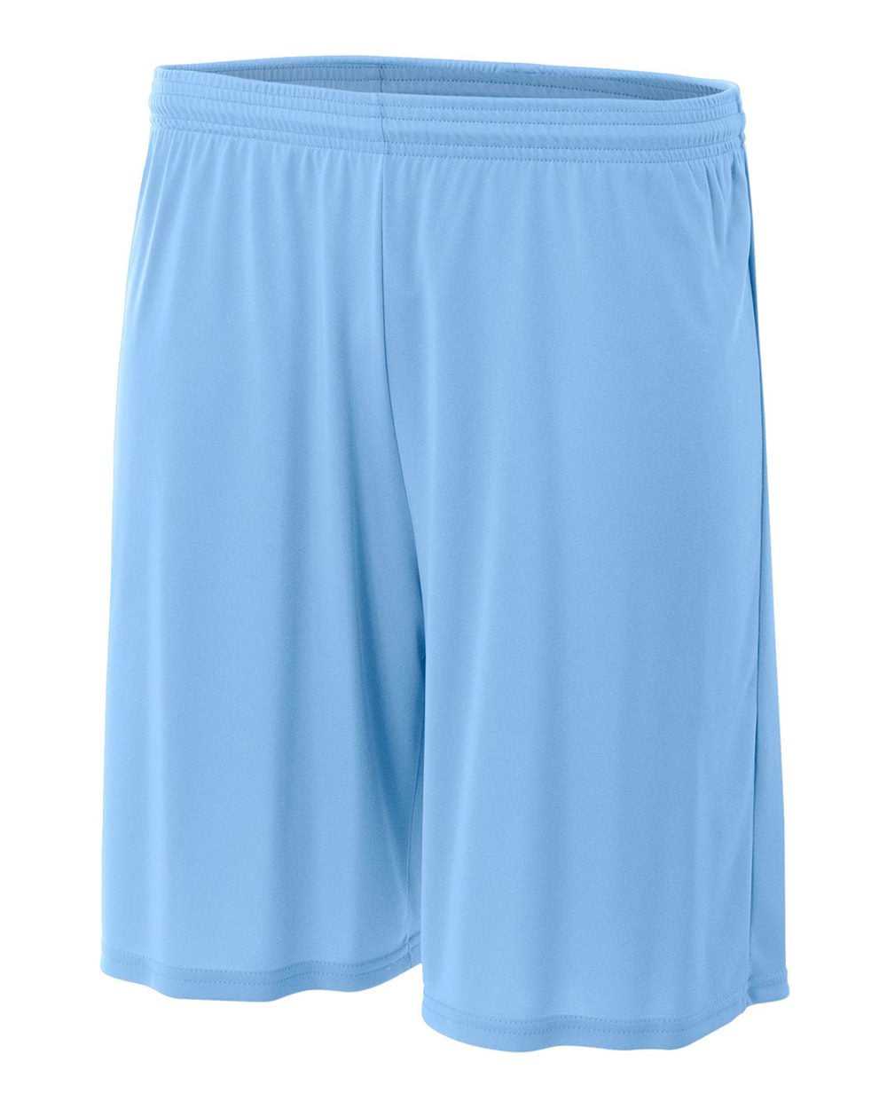 A4 N5244 7" Cooling Performance Short - Light Blue - HIT a Double