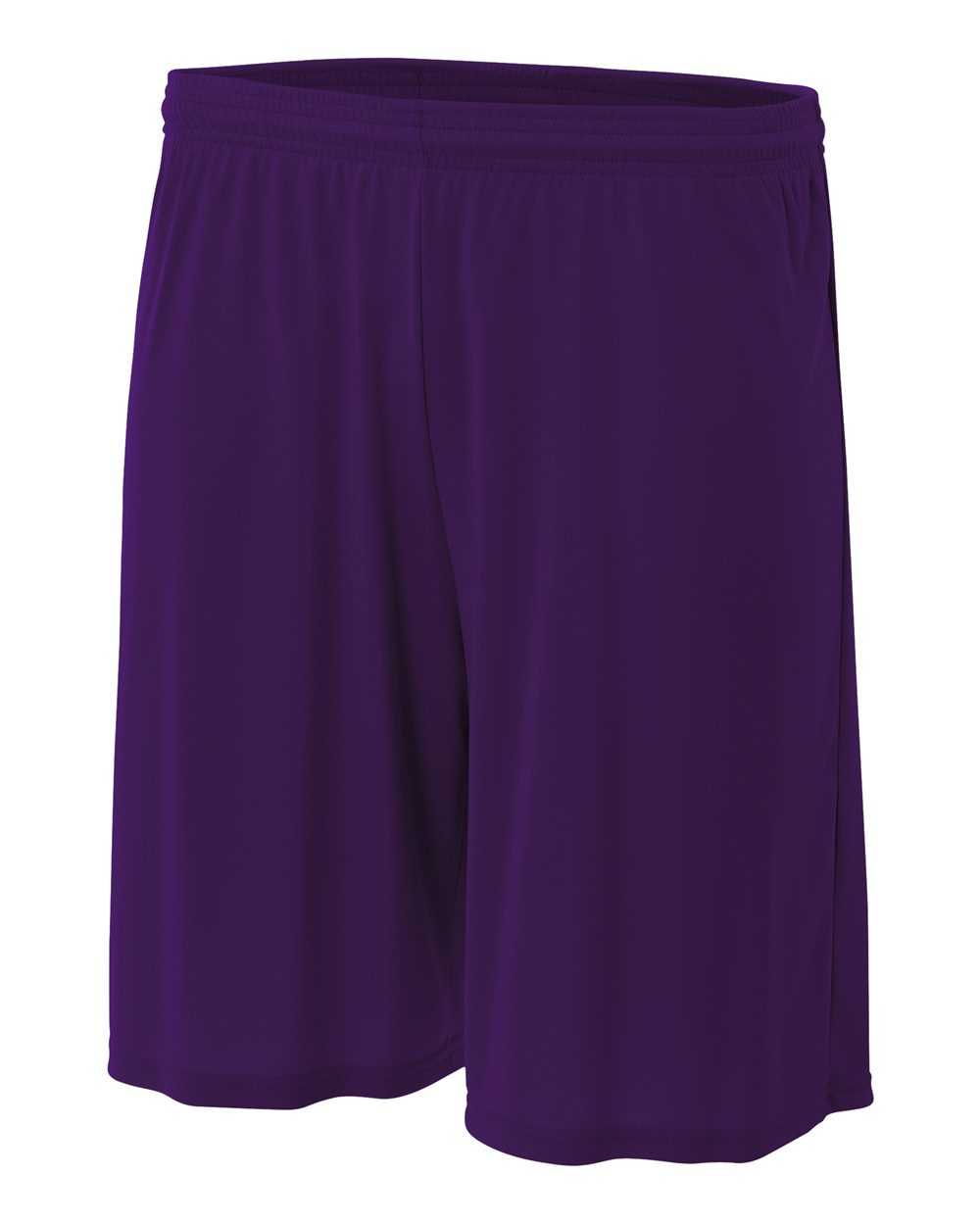 A4 N5283 9" Cooling Performance Short - Purple - HIT a Double