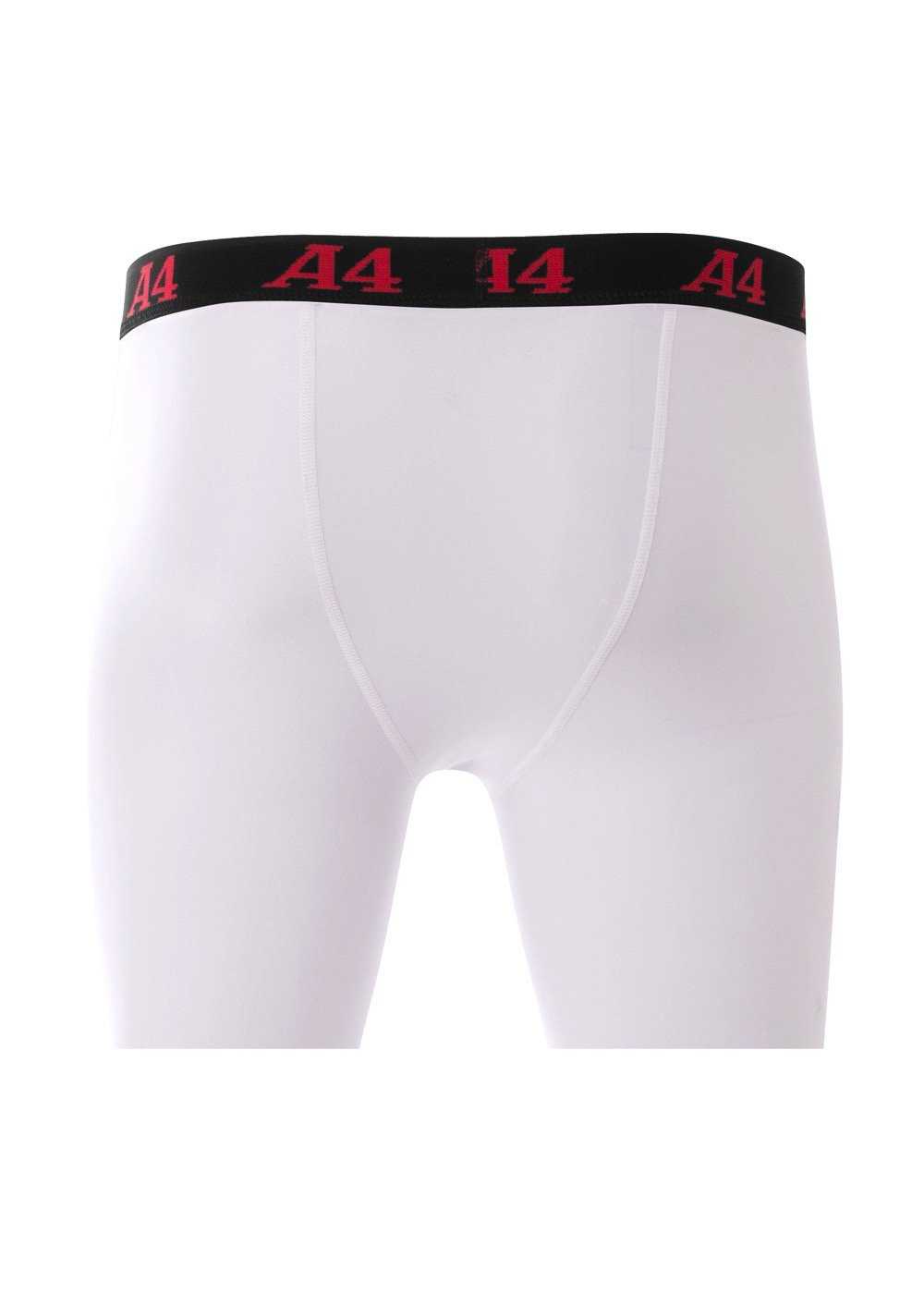 A4 N5380 Compression Short - White - HIT a Double