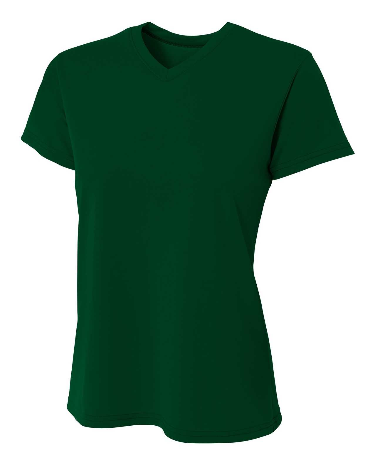 A4 NW3402 Sprint Short Sleeve Women's Tee - Forest - HIT a Double