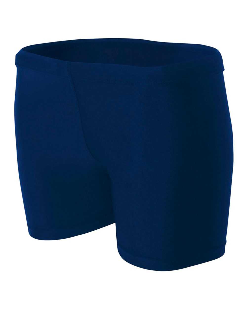 A4 NW5313 Women's 4" Compression Short - Navy - HIT a Double