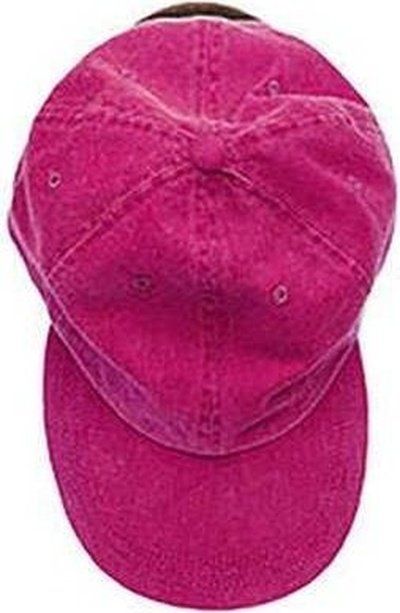 Adams ACKO101 Youth Pigment-Dyed Cap - Hot Pink - HIT a Double