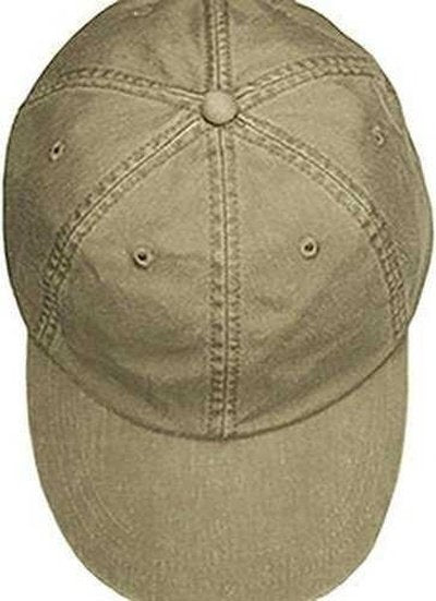 Adams ACKO101 Youth Pigment-Dyed Cap - Khaki - HIT a Double