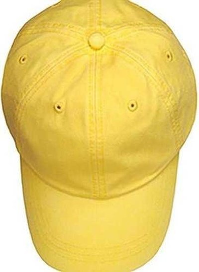 Adams ACKO101 Youth Pigment-Dyed Cap - Lemon - HIT a Double