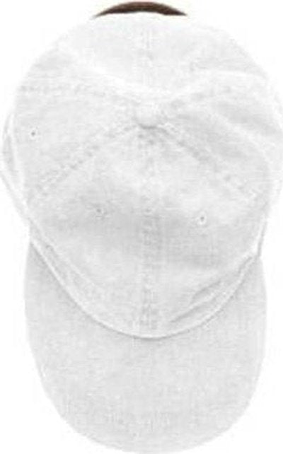 Adams ACKO101 Youth Pigment-Dyed Cap - White - HIT a Double