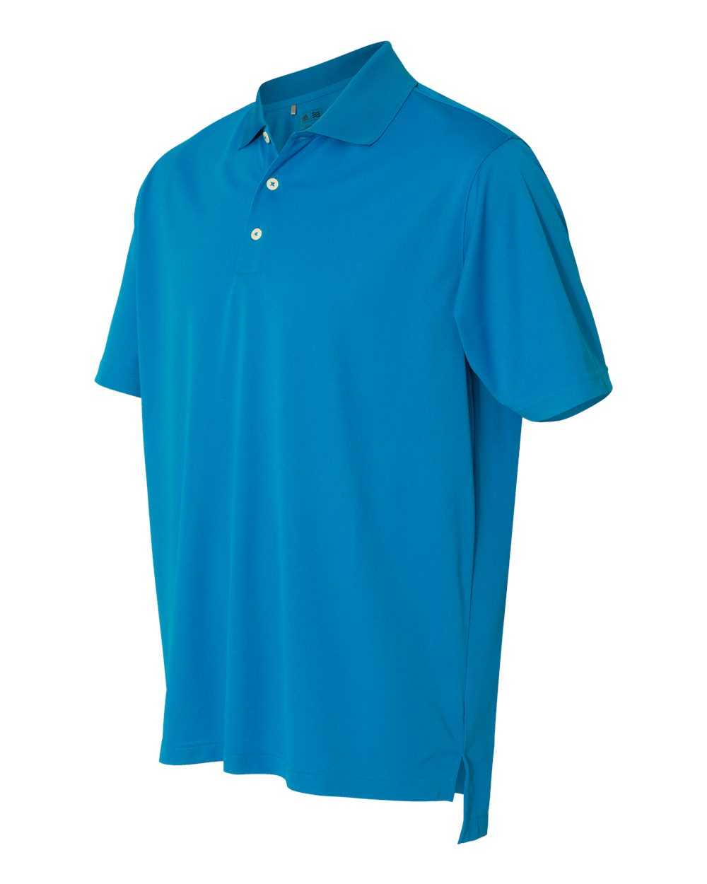 Adidas A130 Basic Sport Shirt - Shock Blue Mid Grey - HIT a Double
