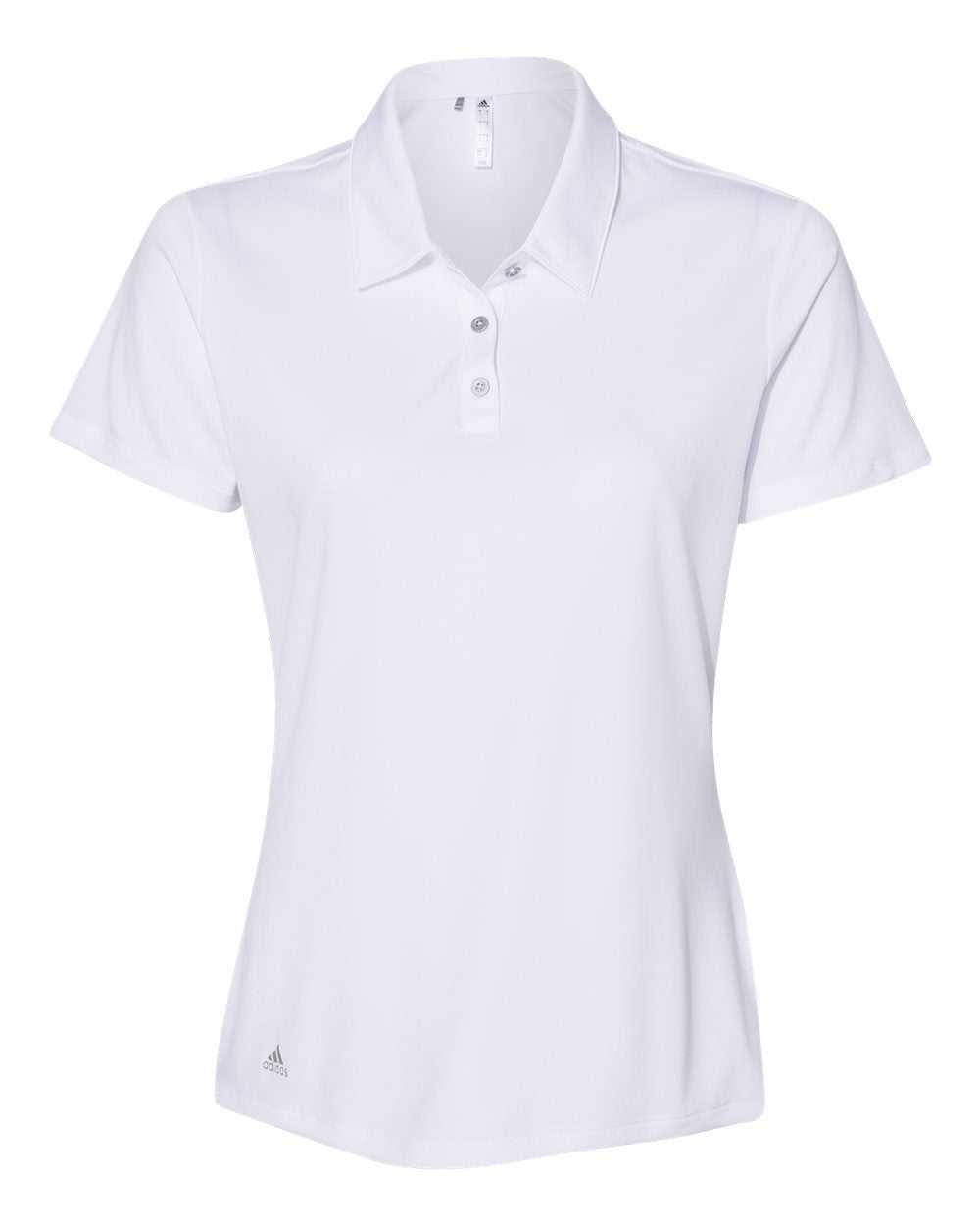 Adidas A231 Women's Performance Sport Shirt - White - HIT a Double