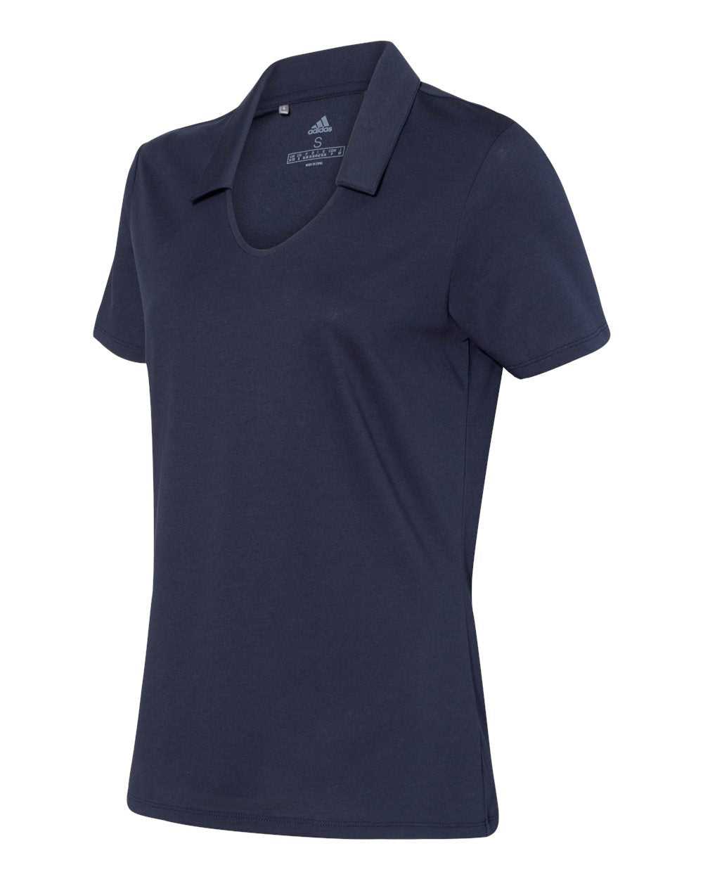 Adidas A323 Women's Cotton Blend Sport Shirt - Navy - HIT a Double