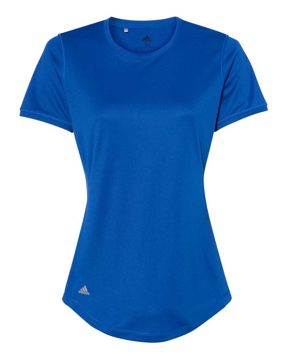 Adidas A377 Women's Sport T-Shirt - Collegiate Royal - HIT a Double