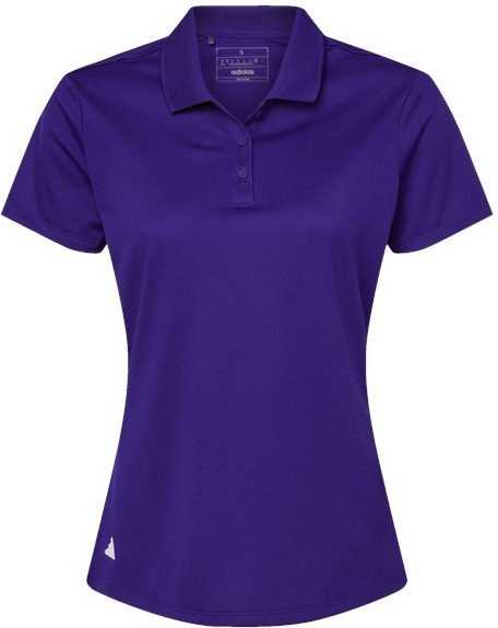 Adidas A431 Women's Basic Sport Polo - Collegiate Purple - HIT a Double - 1