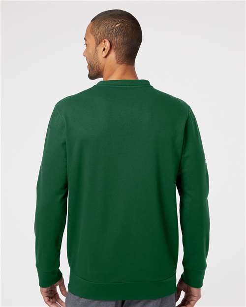 Adidas A434 Fleece Crewneck Sweatshirt - Collegiate Green - HIT a Double - 4