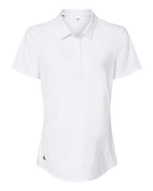 Adidas A515 Women's Ultimate Solid Polo - White - HIT a Double