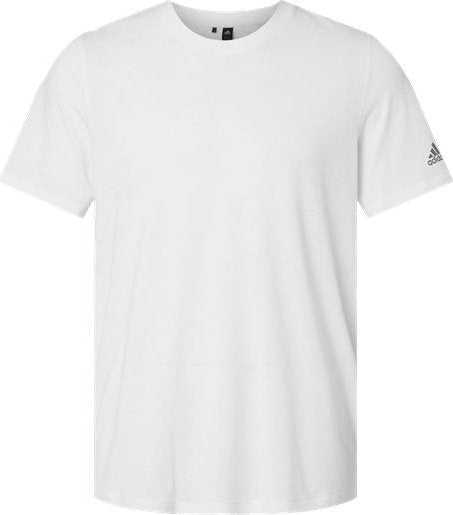 Adidas A556 Blended T-Shirt - White" - "HIT a Double