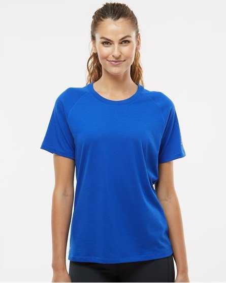 Adidas A557 Women's Blended T-Shirt - Collegiate Royal" - "HIT a Double