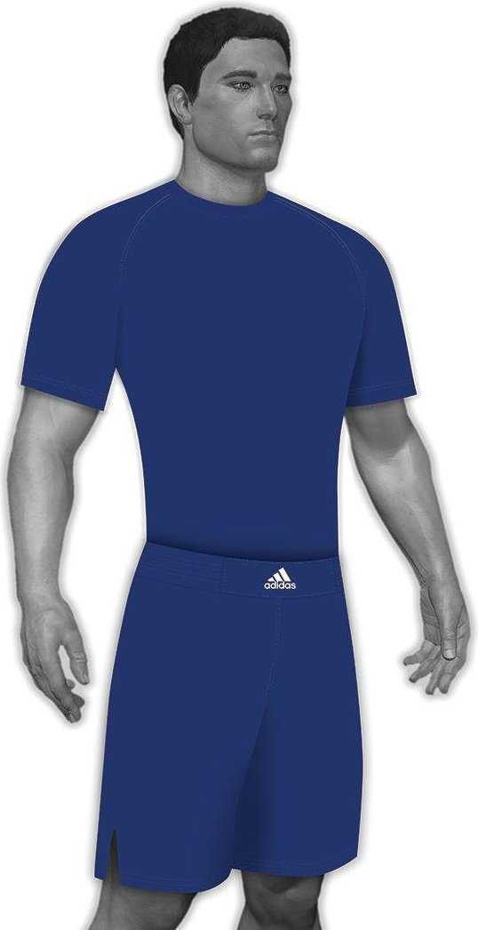 Adidas aA502s Compression Wrestling Shirt - Royal - HIT a Double