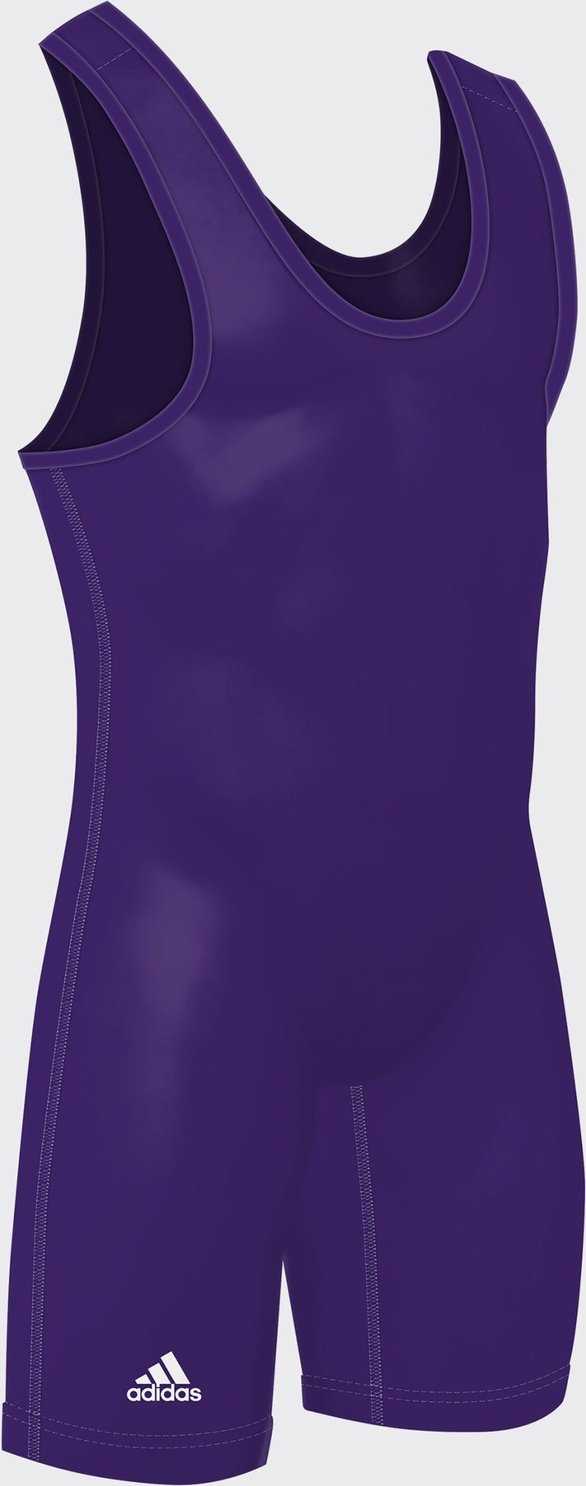 Adidas aS101s Wrestling Singlet - Purple - HIT a Double