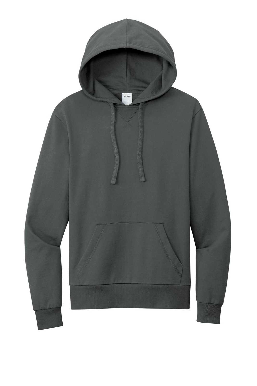 AllMade AL4000 Unisex Organic French Terry Pullover Hoodie - Terrain Grey - HIT a Double - 1