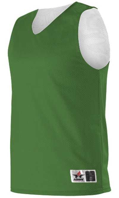 Alleson Athletic 506CR Men's Reversible Tank - Kelly White - HIT a Double - 1