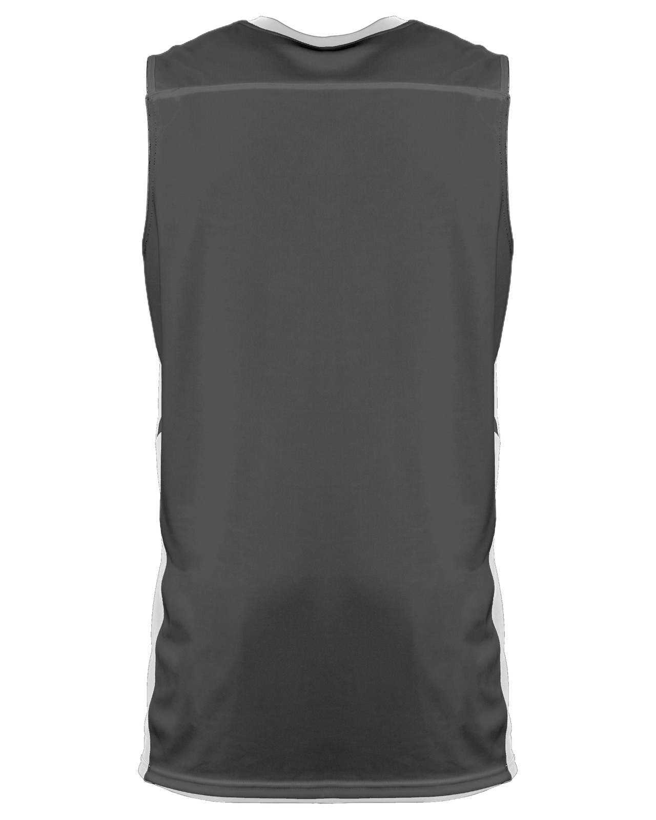Alleson Athletic 590RSP Reversible Crossover Short - Charcoal White - HIT a Double - 1