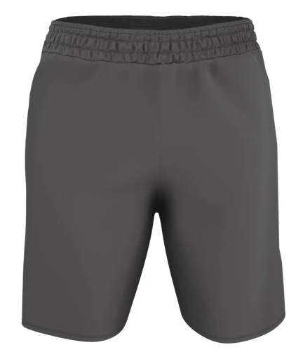 Alleson Athletic 598KPPY Youth Training Short with Pockets - Heather Charcoal - HIT a Double - 1