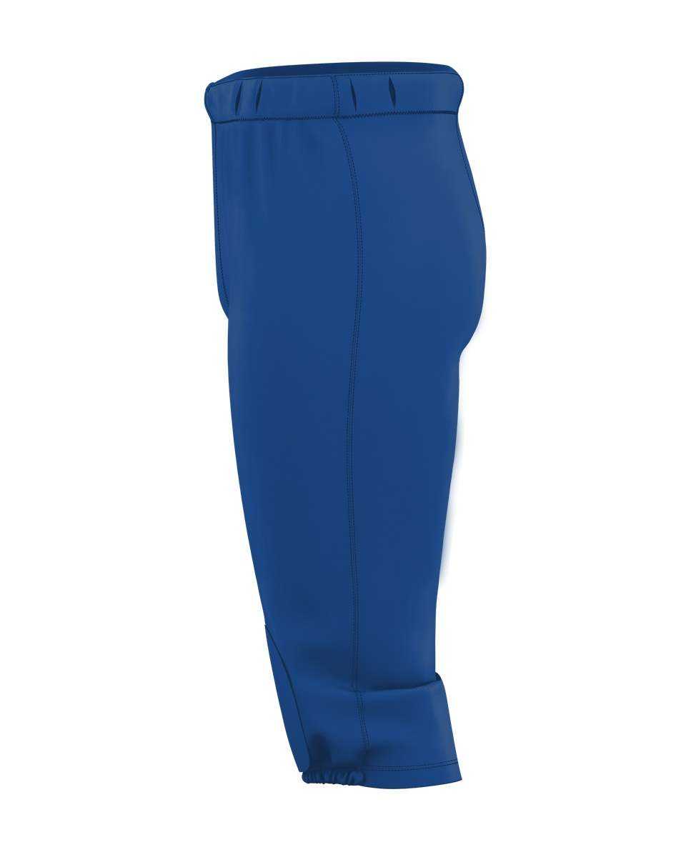 Alleson Athletic 682P Adult Integrated Knee Pad Football Pant - Royal - HIT a Double - 1