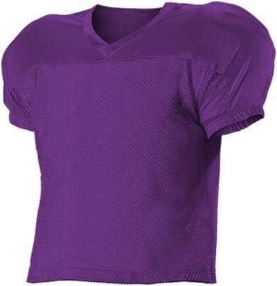 Alleson Athletic Practice Mesh Football Jersey - L/XL / Purple