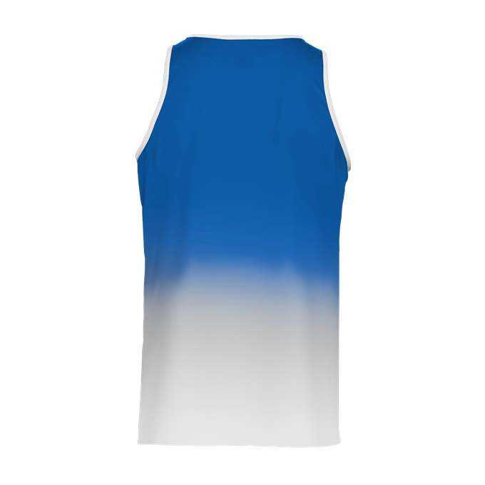 Alleson Athletic ARTOMA Men's Ombre Track Singlet - Royal Ombre - HIT a Double - 1