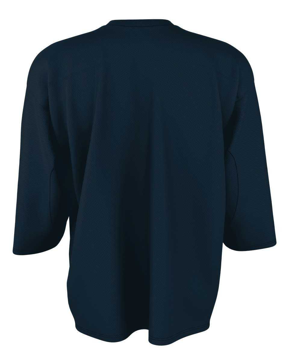 Alleson Athletic HJ150GY Youth Goalie Hockey Practice Jersey - Navy - HIT a Double - 3