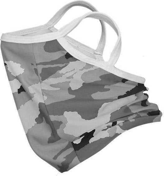 Alleson Athletic MSM01A Sport Activity Mask - Gray Camo - HIT a Double - 2