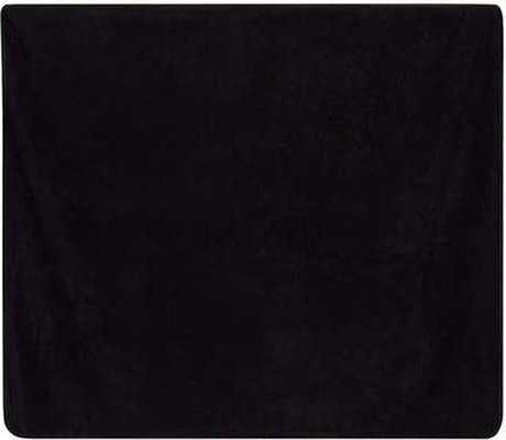 Alpine Fleece 8701 Polyester/Nylon Picnic Blanket - Black - HIT a Double - 1