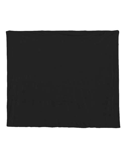 Alpine Fleece 8712 Micro Mink Sherpa Blanket - Black - HIT a Double