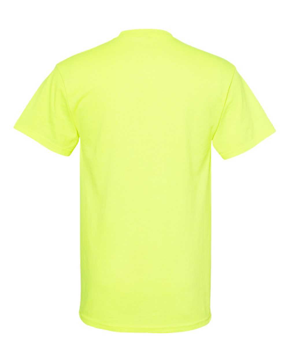 Alstyle 1901 Heavyweight Adult Tee - Safety Green - HIT a Double