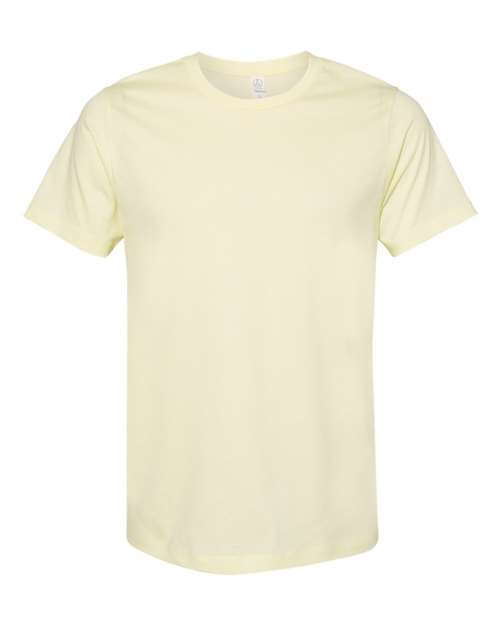 Alternative 1070 Cotton Jersey Go-To Tee - Pale Yellow - HIT a Double