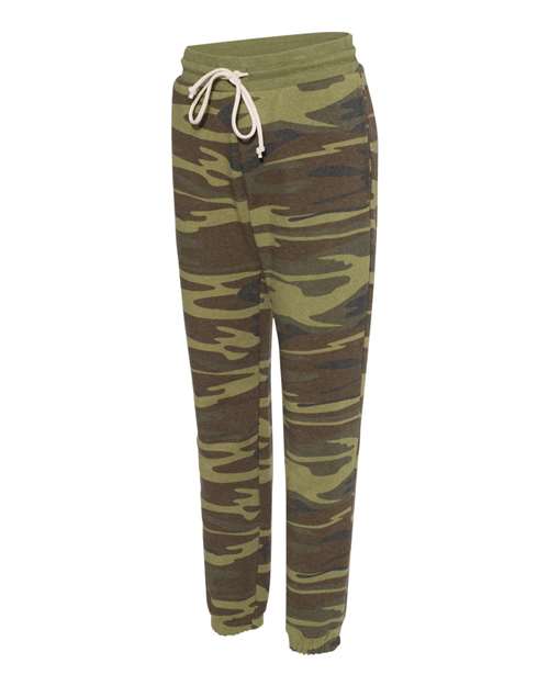 Alternative 9902 Womens Eco Fleece Classic Sweatpants - Camo - HIT a Double