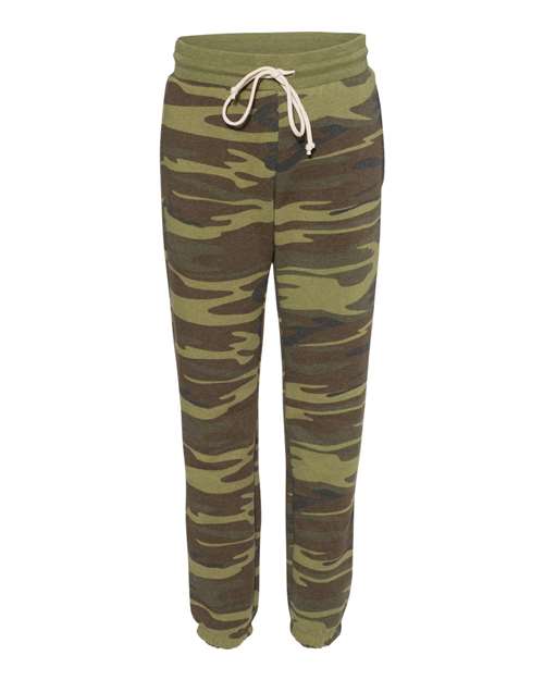 Alternative 9902 Womens Eco Fleece Classic Sweatpants - Camo - HIT a Double