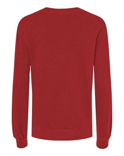 Alternative 9903ZT Women's Eco-Washed Terry Throwback Pullover - Faded Red New - HIT a Double