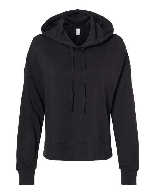Alternative 9906ZT Women's Eco-Washed Terry Hooded Sweatshirt - Black New - HIT a Double