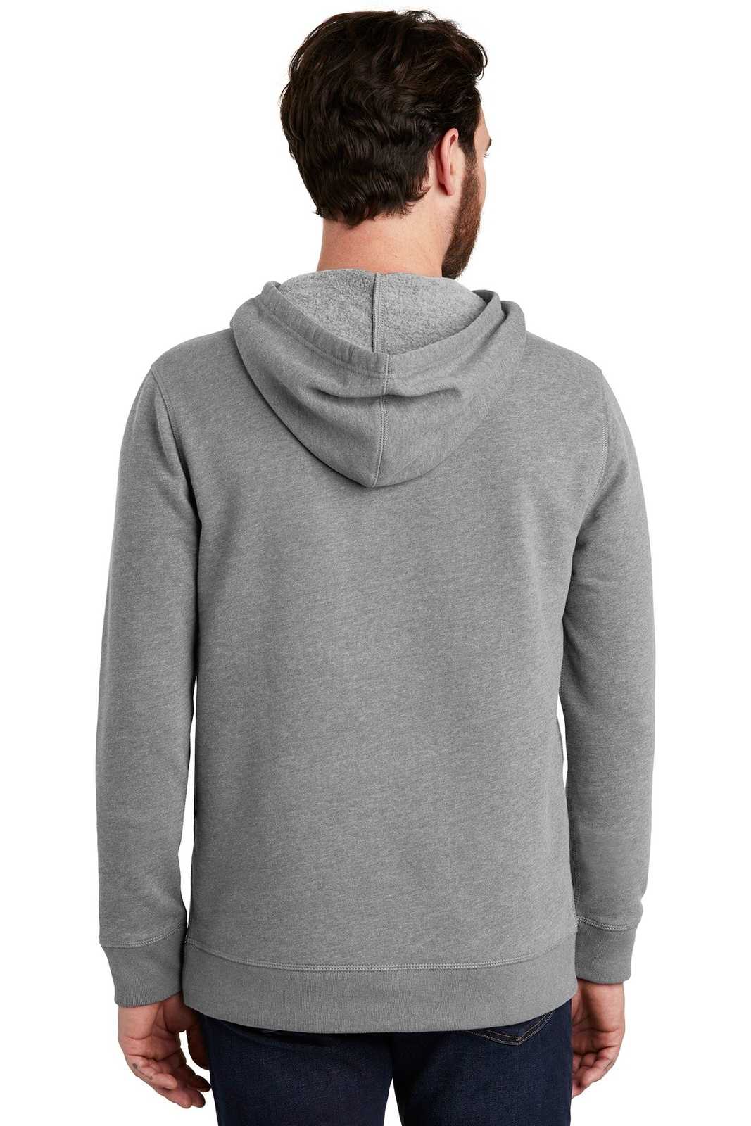 Alternative AA8051 Rider Blended Fleece Pullover Hoodie - Heather Gray - HIT a Double - 1