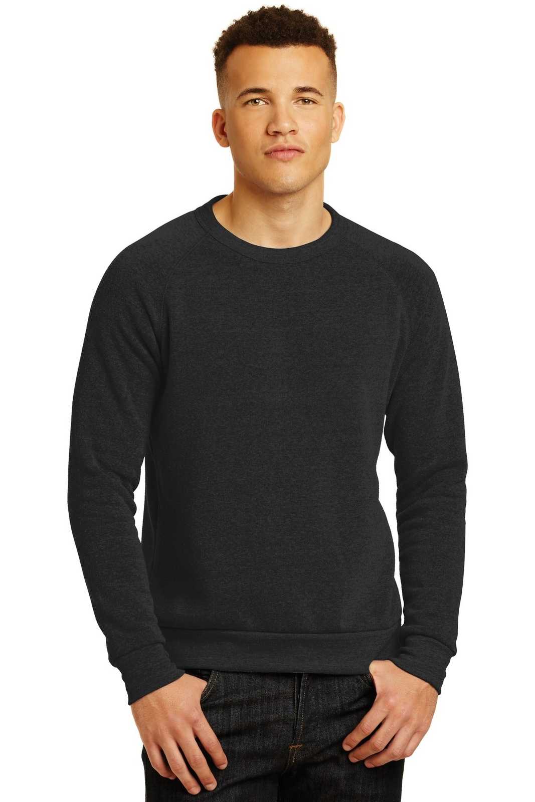 Alternative AA9575 Champ Eco-Fleece Sweatshirt - Eco True Black - HIT a Double - 1
