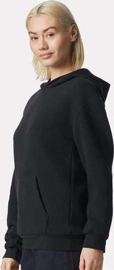 American Apparel RF498 ReFlex Fleece Pullover Hoodie - Black - HIT a Double - 1