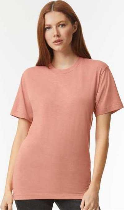 American Apparel TR401 Triblend Track Tee - Tri-Coral - HIT a Double - 1