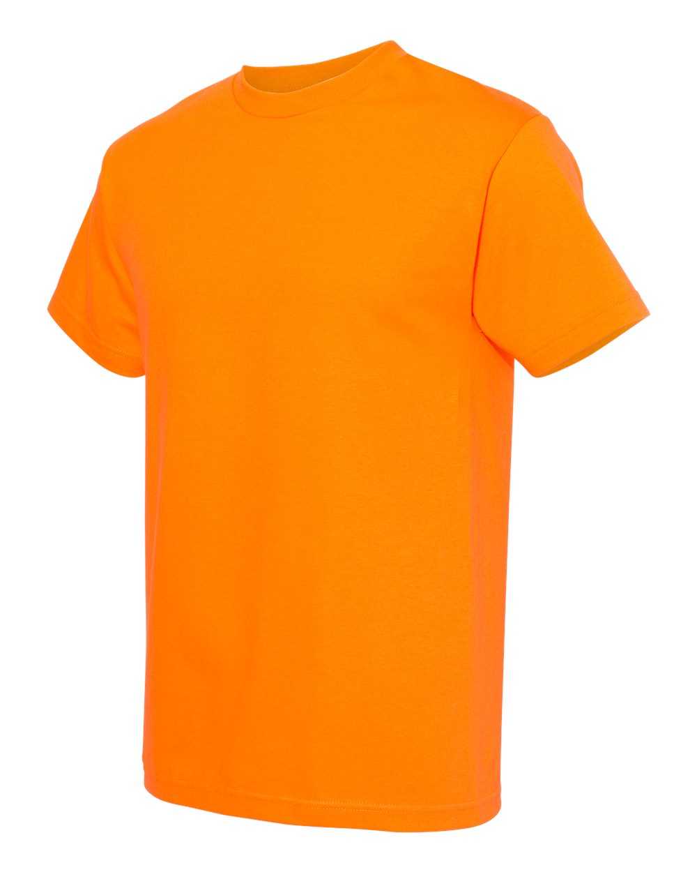 American Apparel 1301 Unisex Heavyweight Cotton T-Shirt - Orange - HIT a Double
