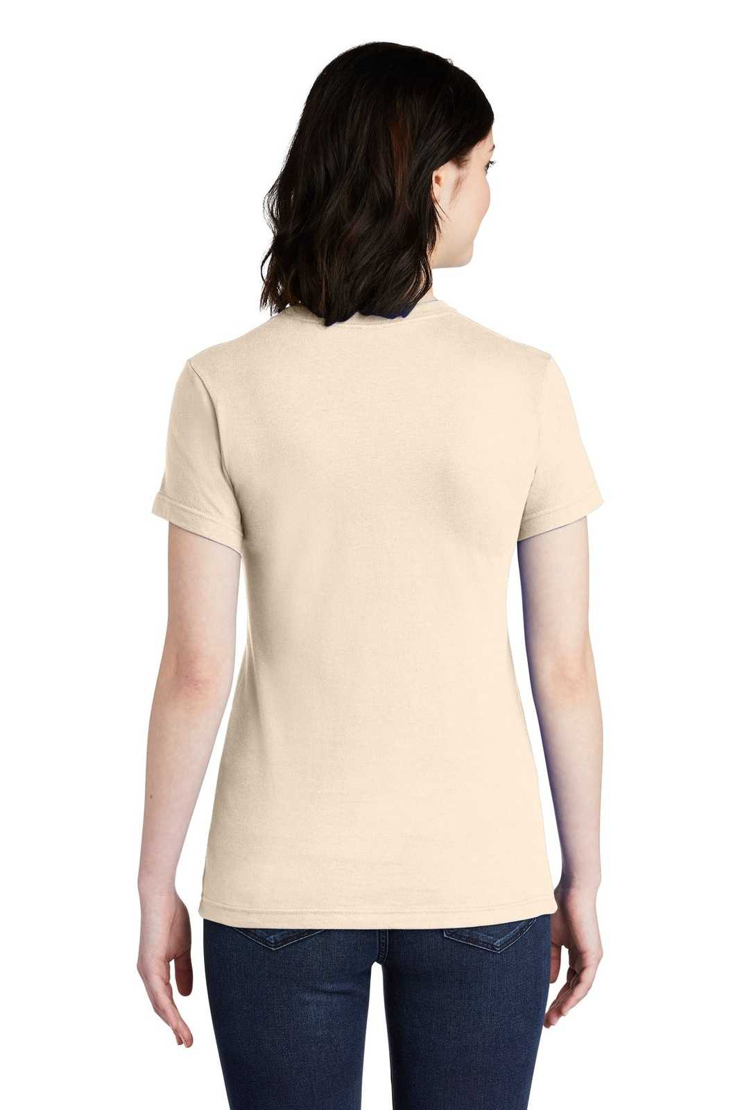 American Apparel 2102W Women's Fine Jersey T-Shirt - Creme - HIT a Double
